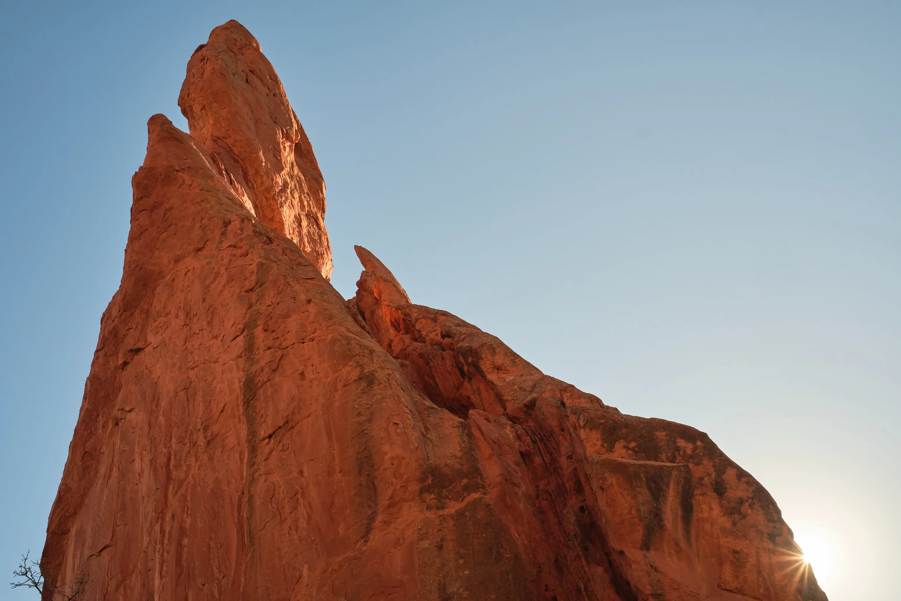 An image of Garden of the Gods at Sunset